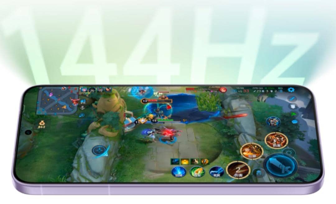 ilustrasi layar 144Hz milik vivo X300s