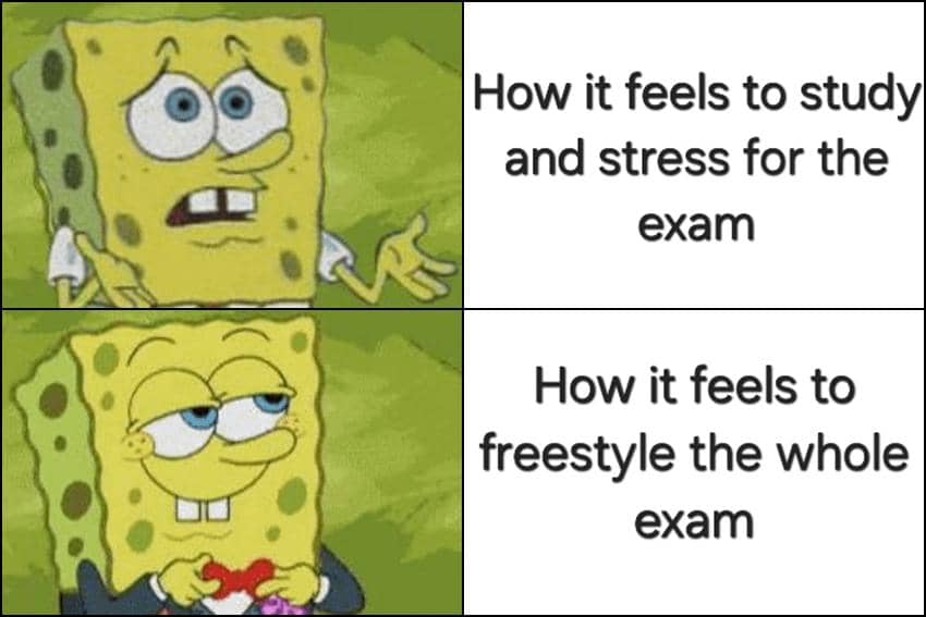 8 Meme SpongeBob tentang Stres, Terlalu Akurat!