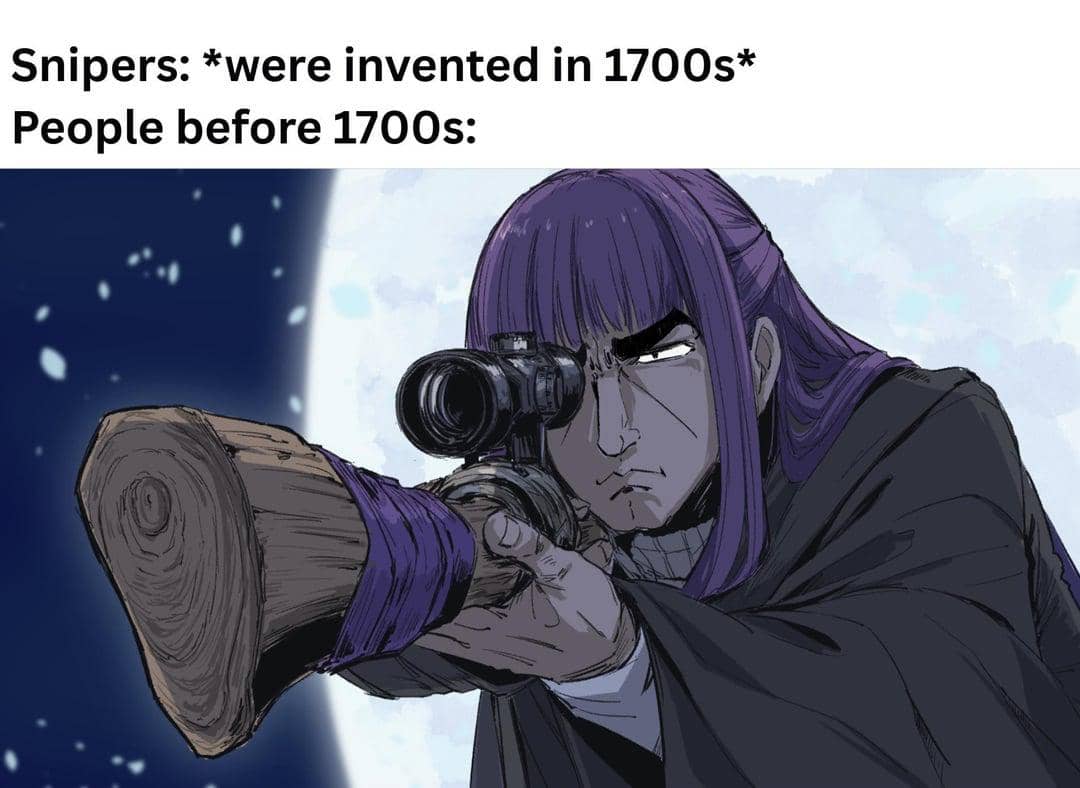 8 Meme Anime tentang Sniper, Fern kok Malah Ikutan?