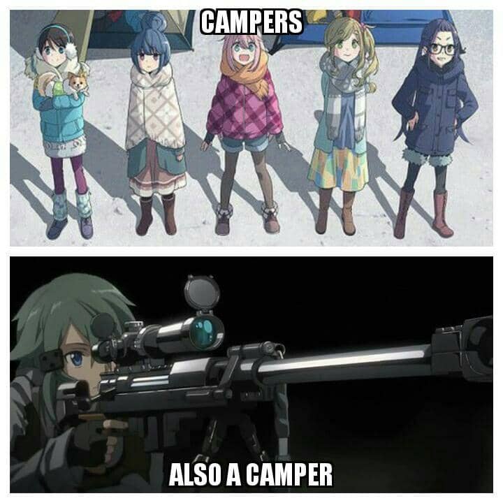 meme anime tentang sniper