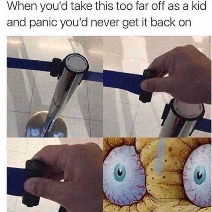 meme SpongeBob tentang stres