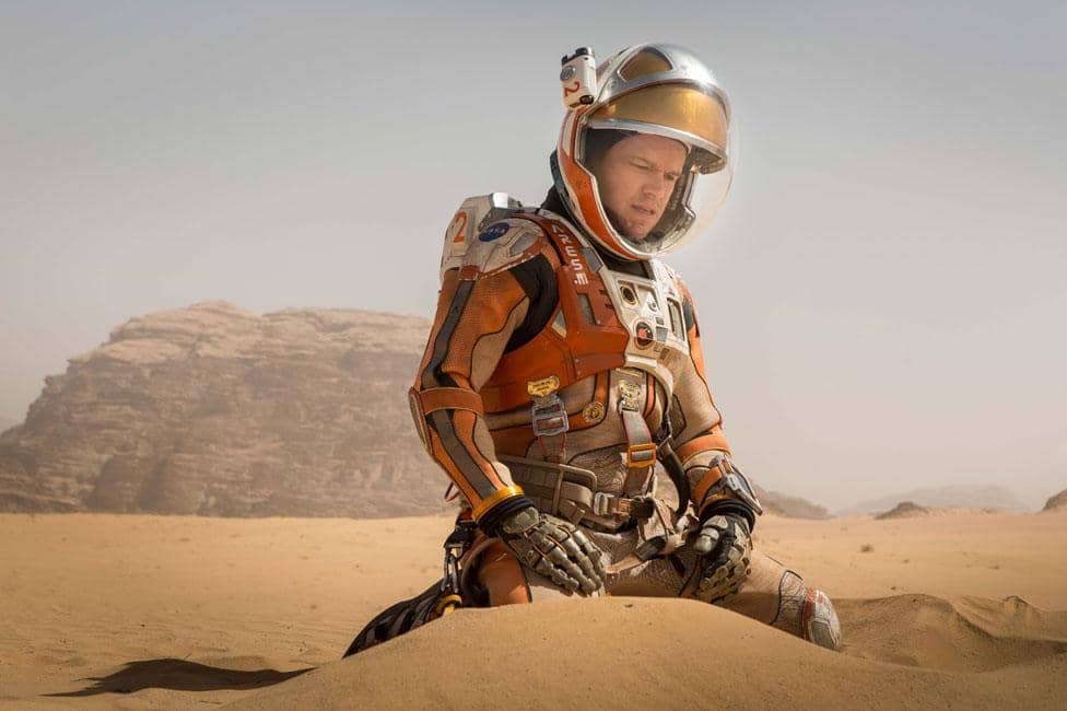 adegan dalam film The Martian