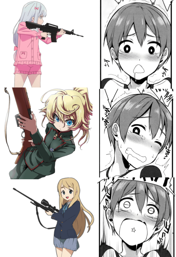 meme anime tentang sniper