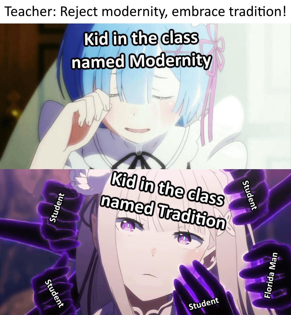 meme anime tentang penolakan