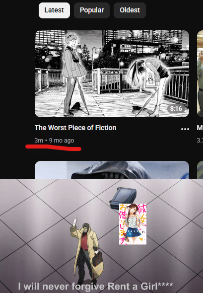 meme anime tentang penolakan