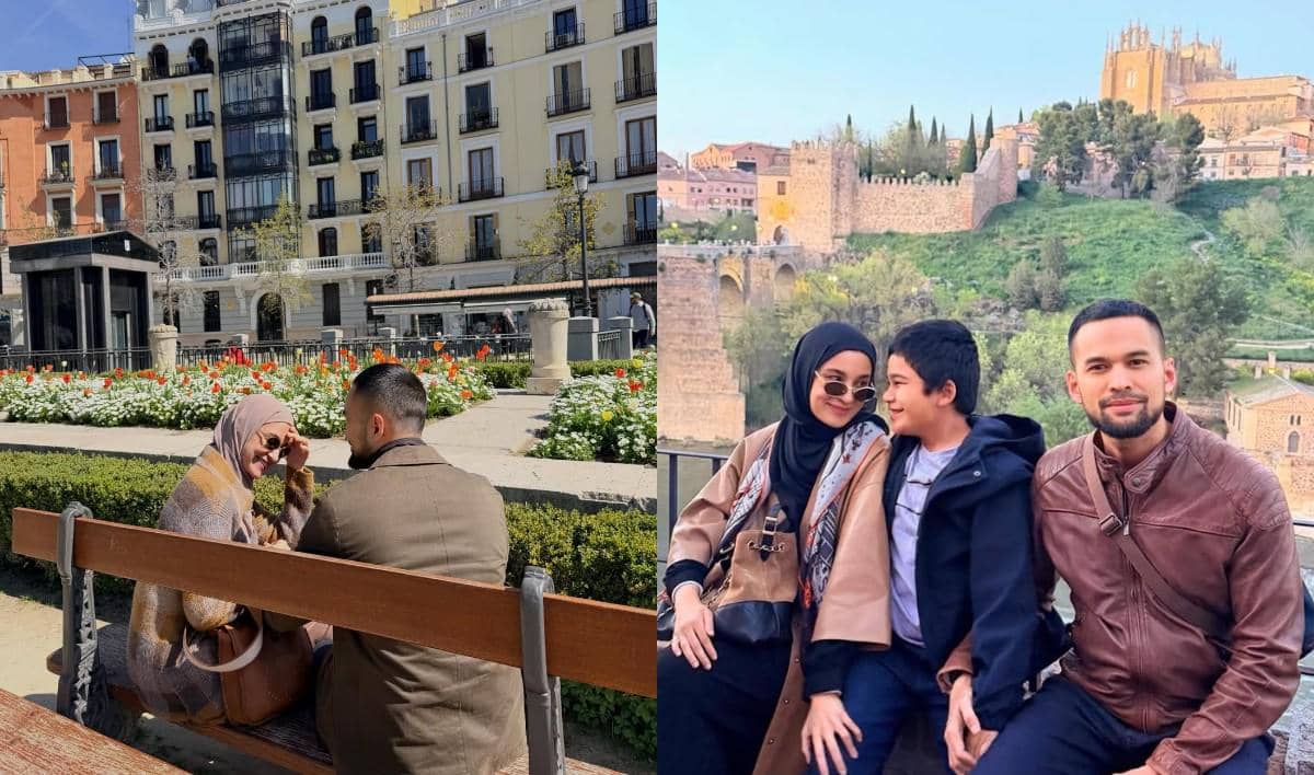 7 Potret Shireen Sungkar dan Keluarga Liburan di Spanyol