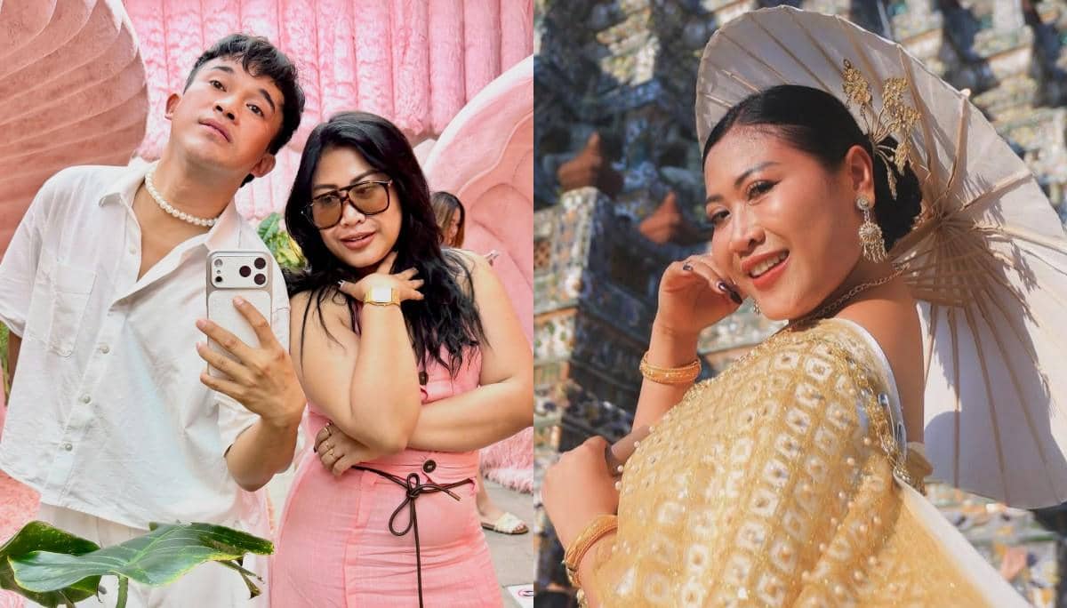 9 Potret Boiyen dan Anwar BAB Jalan-Jalan di Thailand, Serasi!