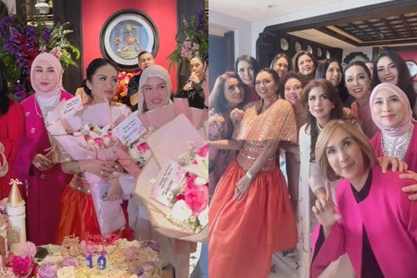 7 Potret Pesta Ulang Tahun Ke-51 Kris Dayanti, Dihadiri Bestie-Bestie