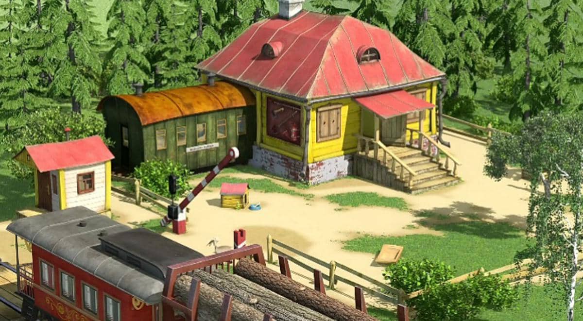 10 Potret Rumah Para Karakter Masha and The Bear, Mana Favoritmu?