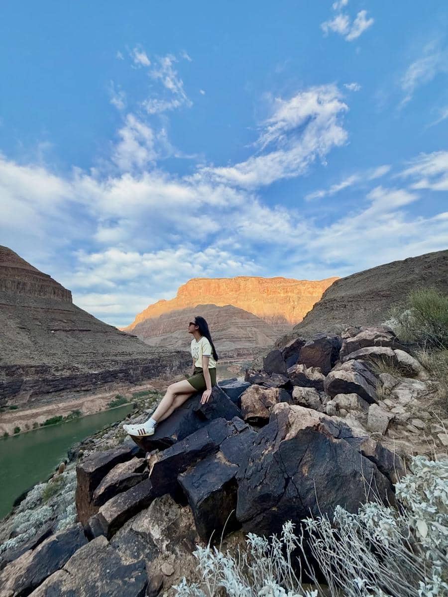 Lyodra ke Grand Canyon di Arizona
