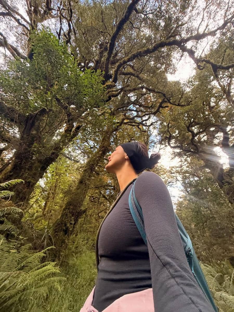 Amanda Rawles saat di Danau Marian