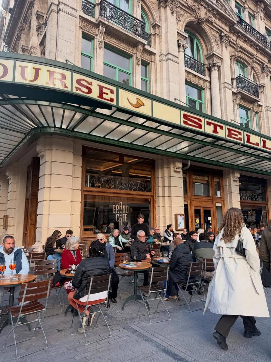 Angel Karamoy jalan-jalan di Kota Brussels, Belgia