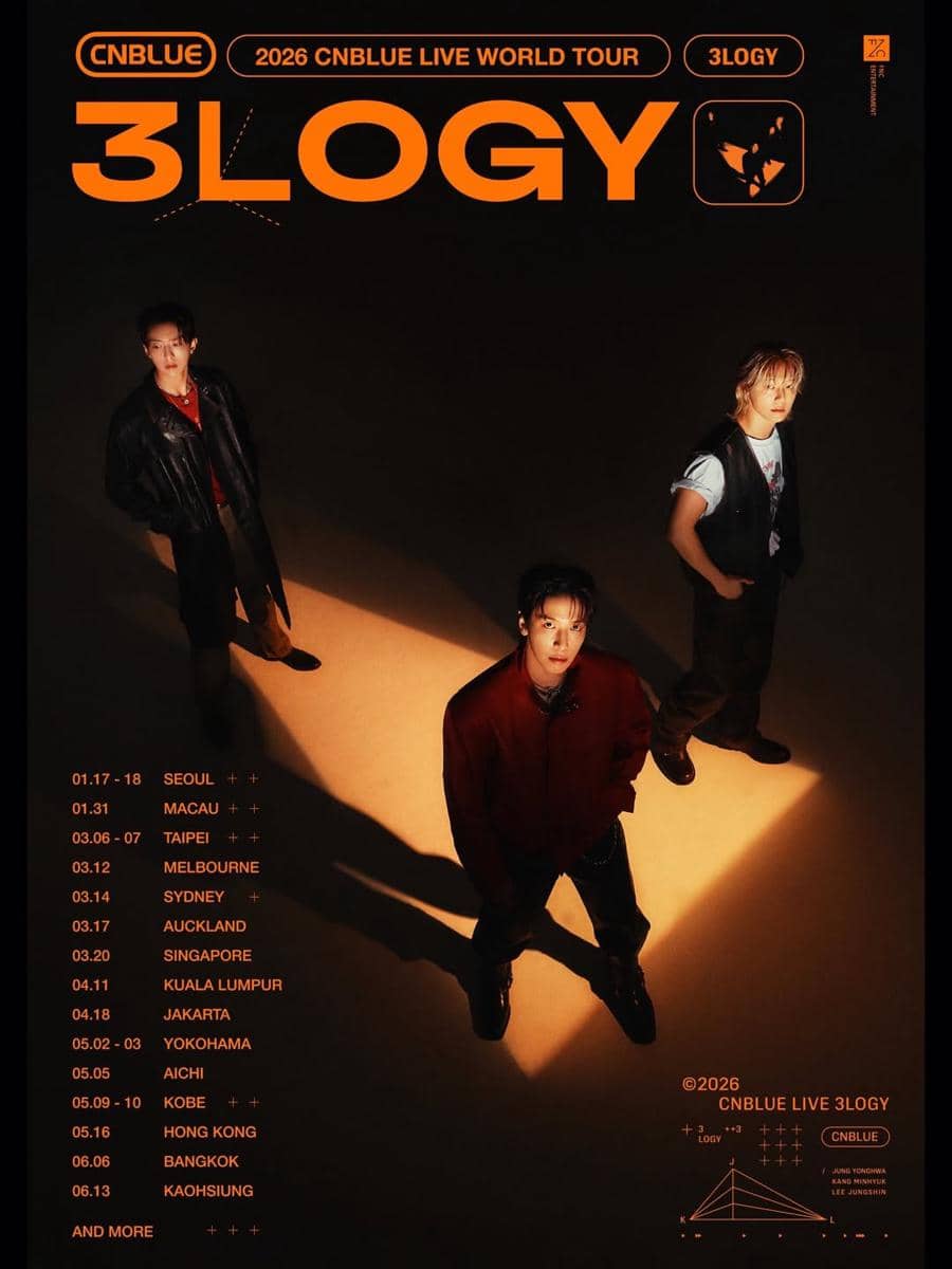 2026 CNBLUE LIVE WORLD TOUR '3LOGY'