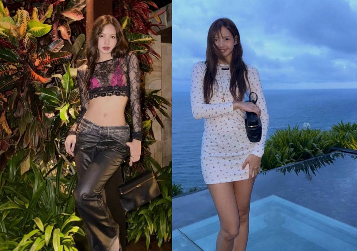 5 OOTD Lisa BLACKPINK Liburan di Bali, Simple tapi Tetap Kece!