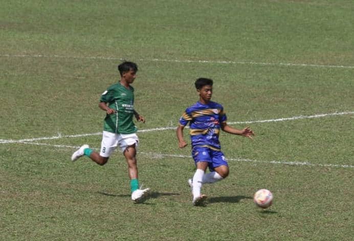 Duel Paya Bakung United kontra Pelita Medan Soccer pada lanjutan Liga 4 Piala Gubernur Sumut (dok.Liga 4 Sumut)