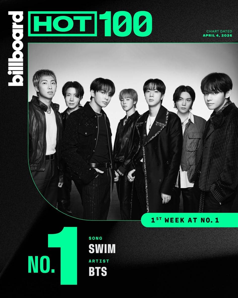 BTS menempati peringkat 1 di Billboard HOT 100 (instagram.com/billboardcharts)
