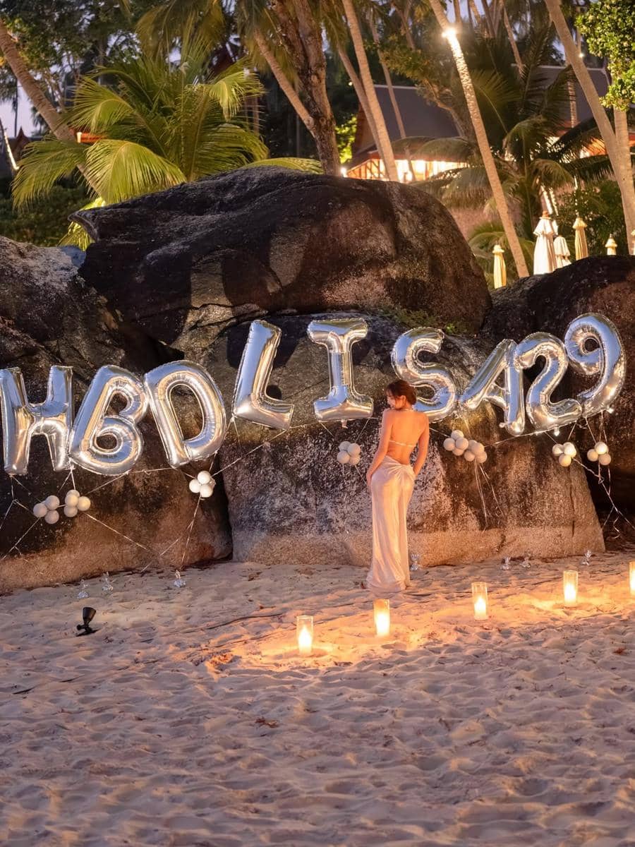 Gaya Lisa BLACKPINK di Birthday Party ke-29 (instagram.com/lalalalisa_m)