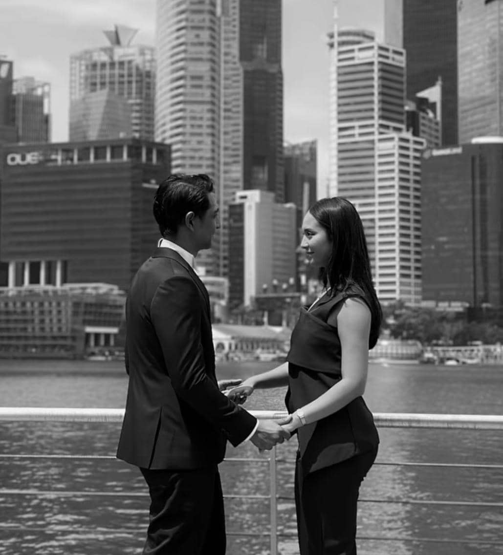 Arya Saloka dan Asha Assuncao