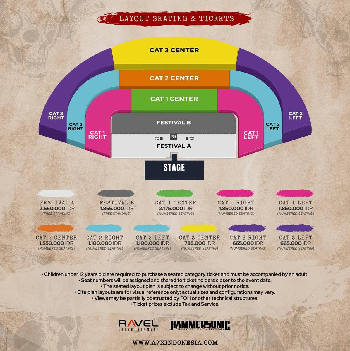 konser Avenged Sevenfold di Jakarta 2026