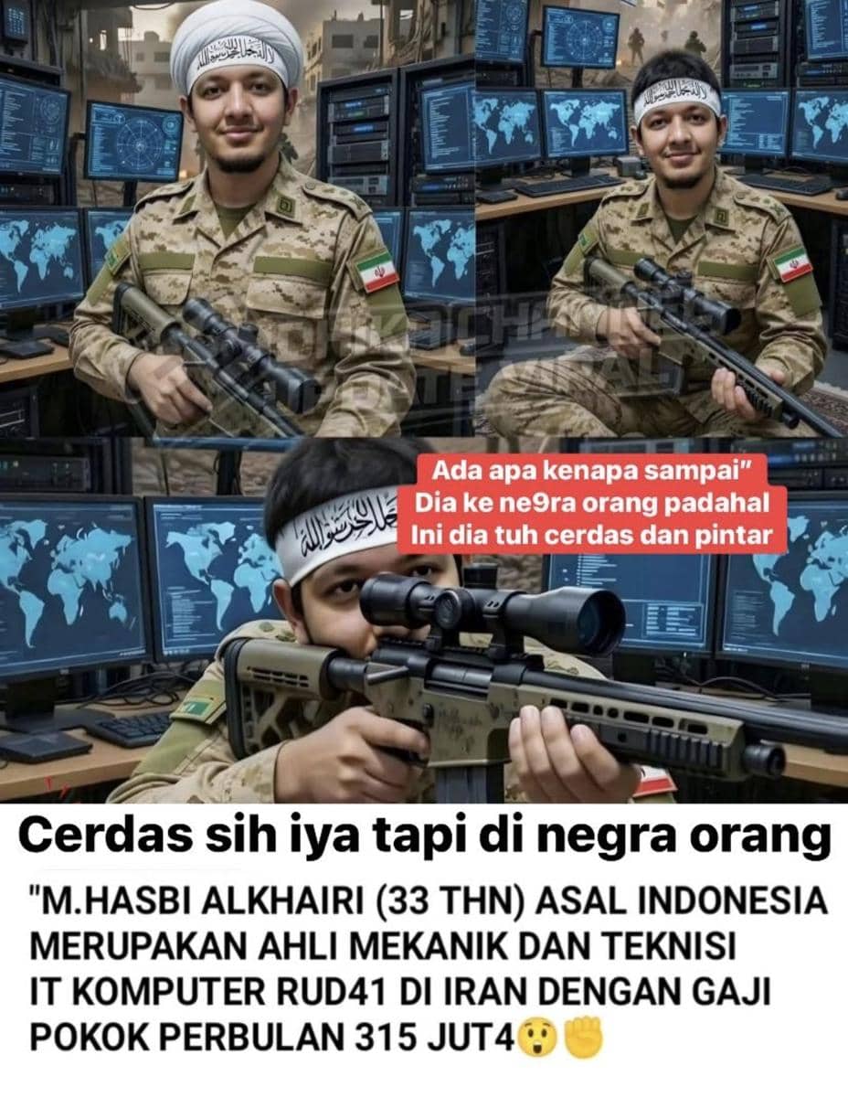 CEK FAKTA: Benarkah Ada WNI Jadi Teknisi Komputer Rudal di Iran?