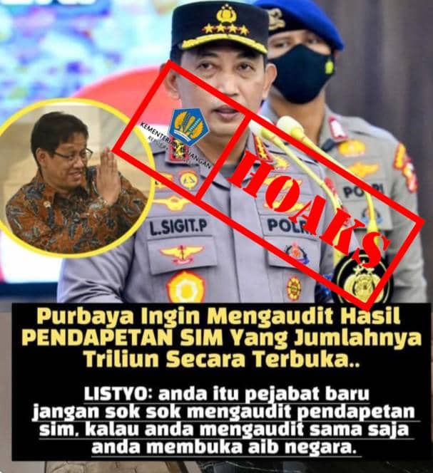Viral Audit SIM Triliunan, Benarkah Menkeu dan Kapolri Berseteru?