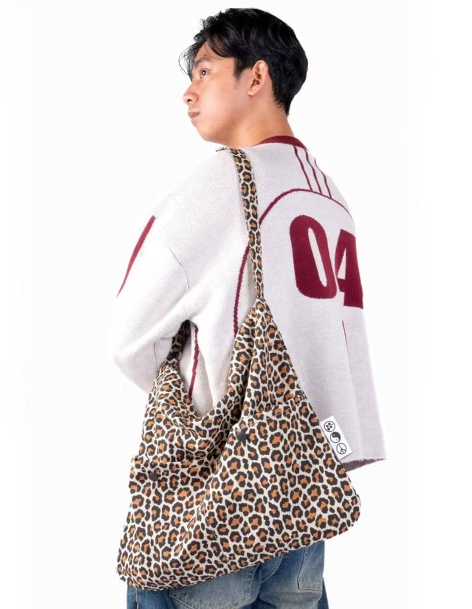 Tas motif leopard