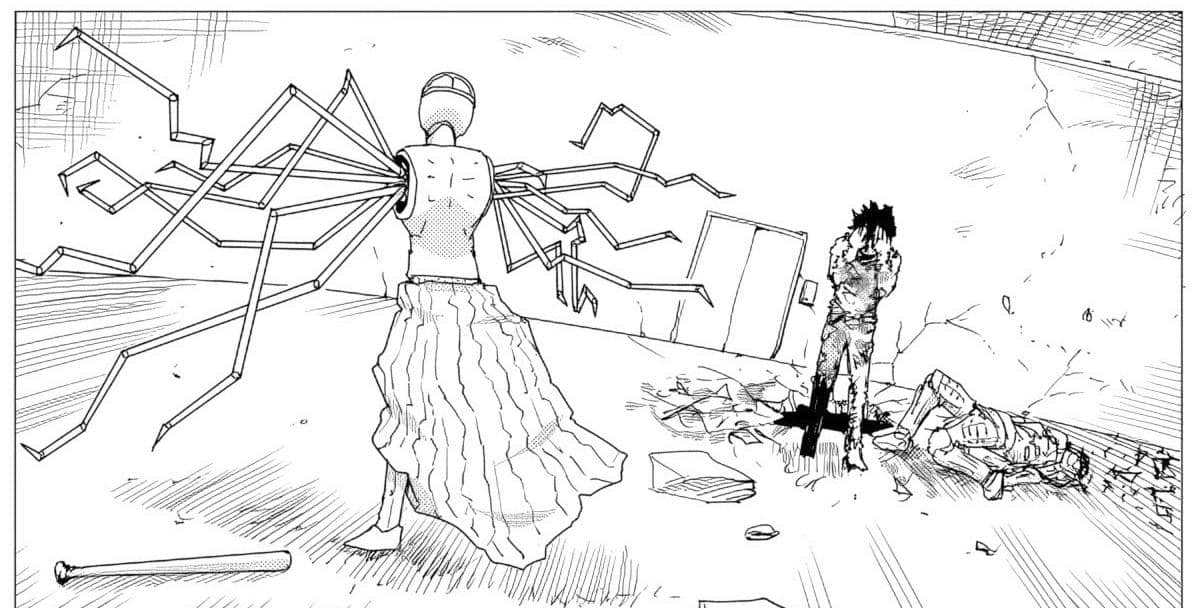 Metal Bat melawan Elimin dan Destro - One Punch Man Webcomic