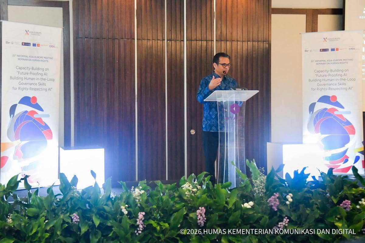 Indonesia Dorong Tata Kelola AI Berbasis Manusia di Forum ASEM