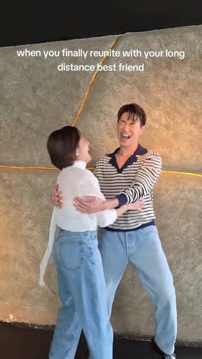 Momen Eric Nam dan Prilly Latuconsina di Indonesia