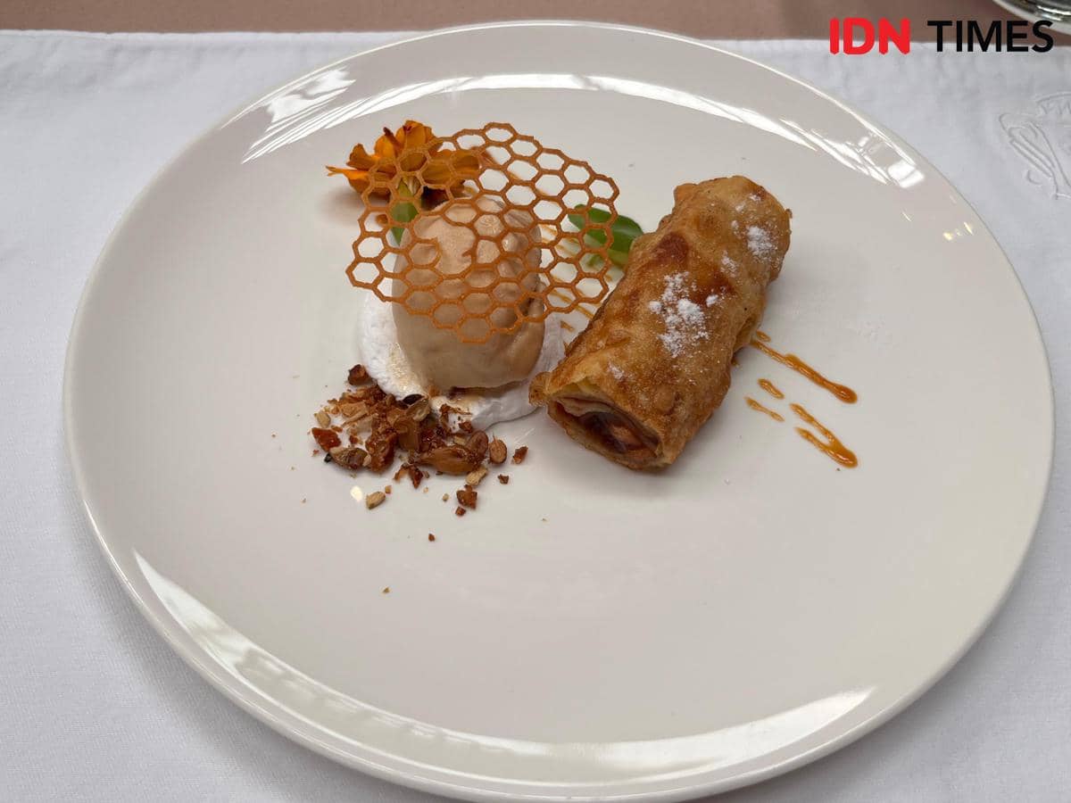 Potret Strudel Apel Pelukan Jerman