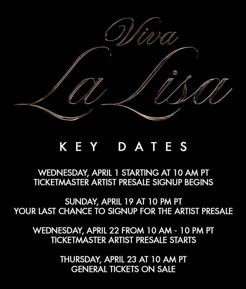 Lisa BLACKPINK umumkan Las Vegas Residency