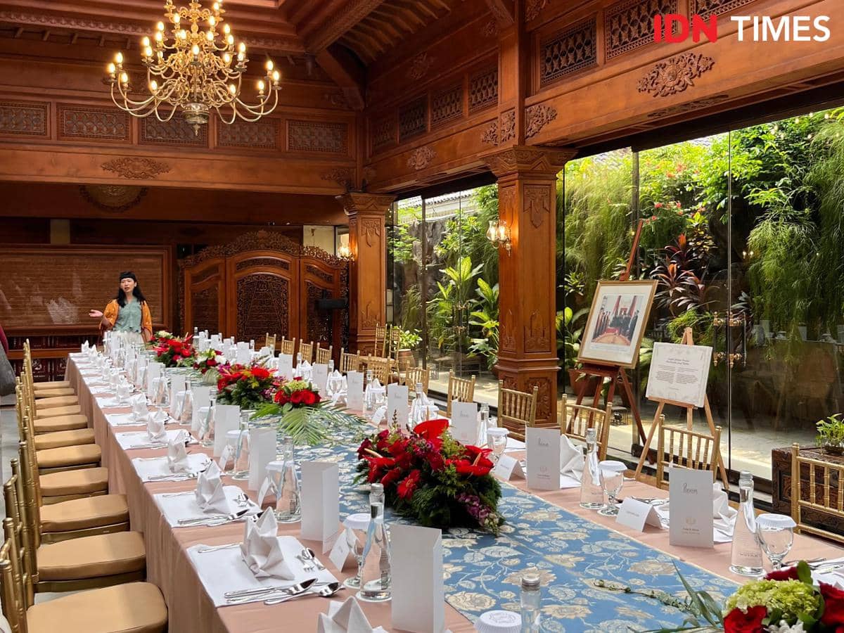 rea Pendopo, Plataran Catering Services di Wisma Habibie dan Ainun, Jakarta Selatan