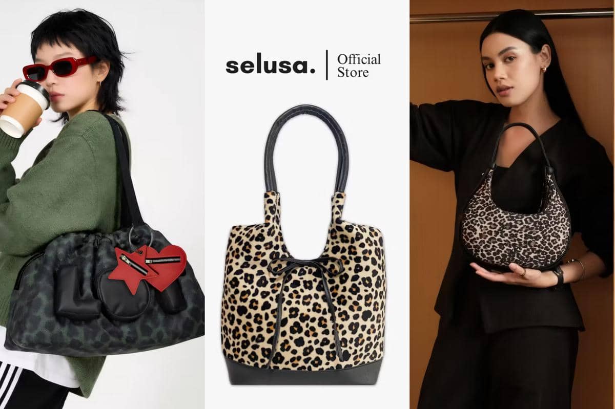 8 Rekomendasi Tas Motif Leopard, Pelengkap Gaya OOTD Makin Stand Out!