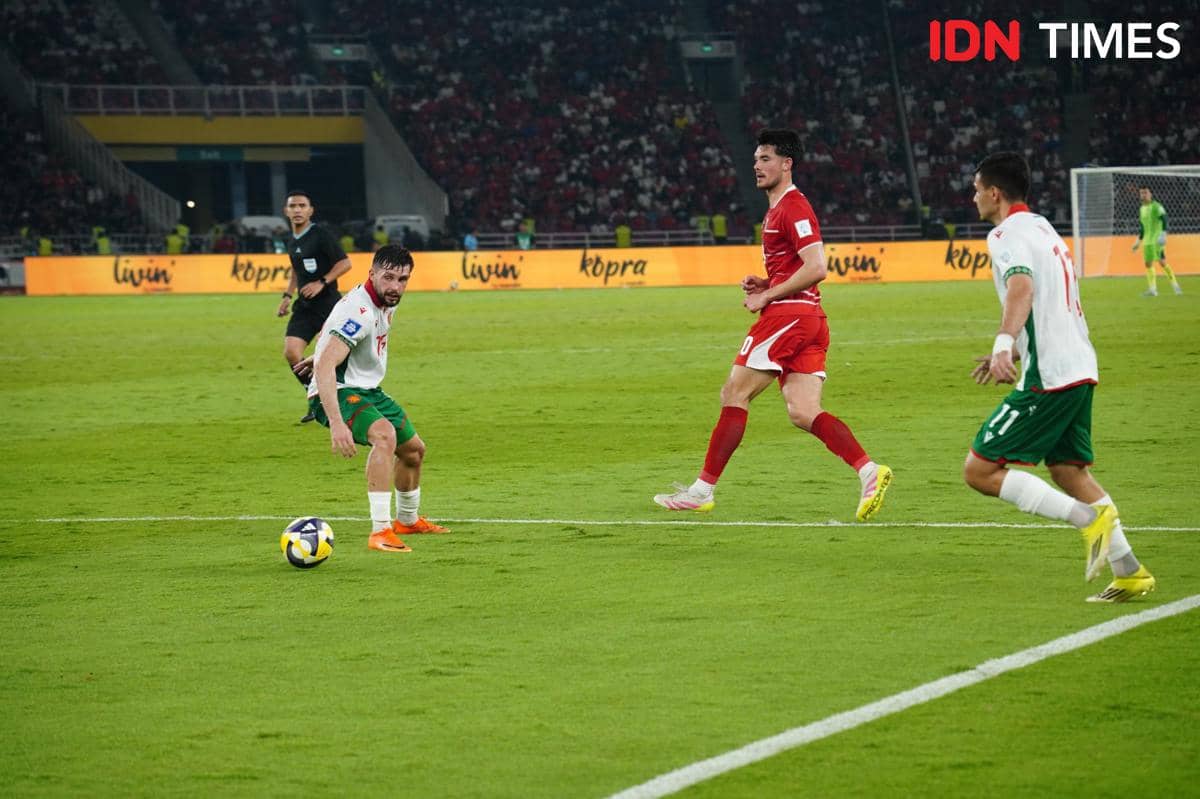 Timnas Indonesia lawan Bulgaria di FIFA Series 2026.