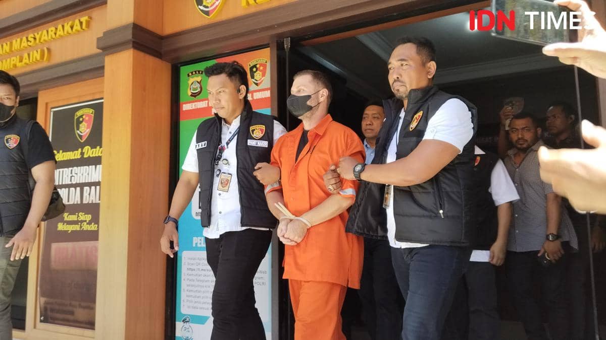 Bos Sindikat Kriminal Eropa Ditangkap di Bali, Menjajaki Pasar Narkoba