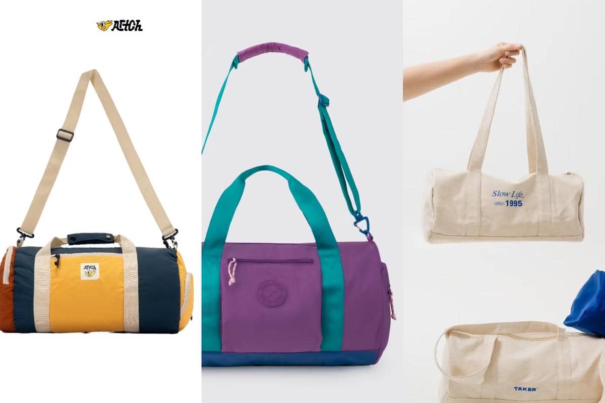 8 Rekomendasi Duffle Bag Cewek, Stylish Dibawa Pilates hingga Gym!