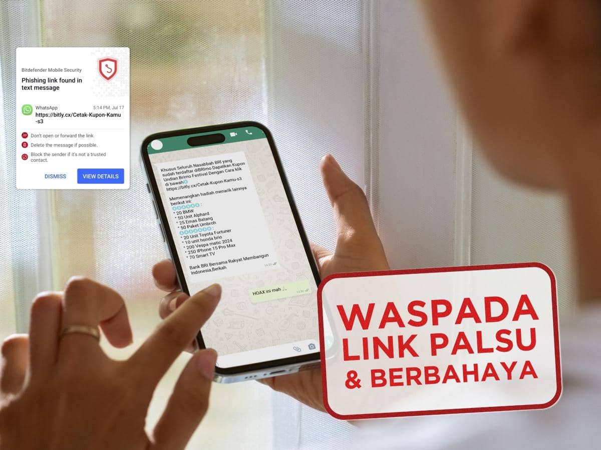 BRI Imbau Masyarakat Waspada dan Kenali Modus Penipuan Link Palsu
