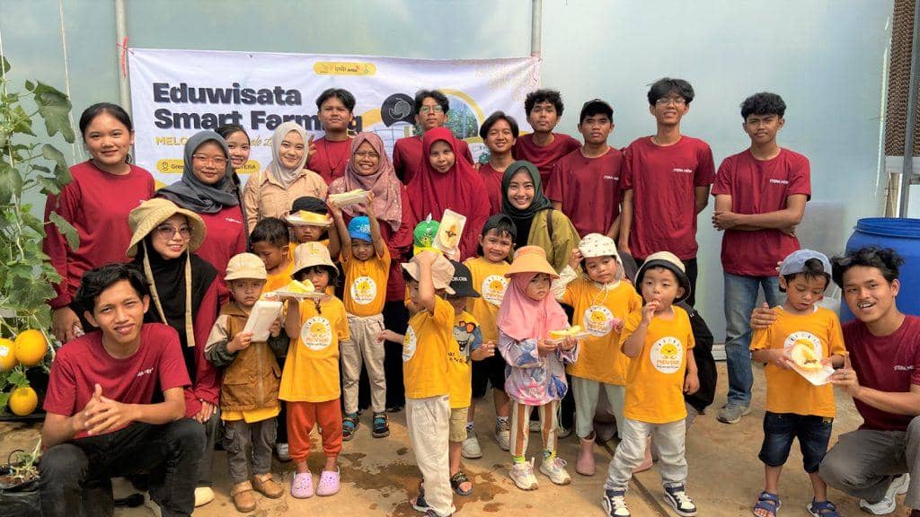 Itera kenalkan Iterahero, Inovasi Wisata Edukasi Pertanian Cerdas Berbasis Smart Farming di kawasan greenhouse Kebun Raya Institut Teknologi Sumatera