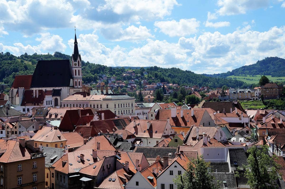 Český Krumlov, salah satu kota di Republik Ceko