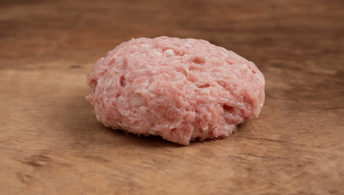 ilustrasi daging ayam giling