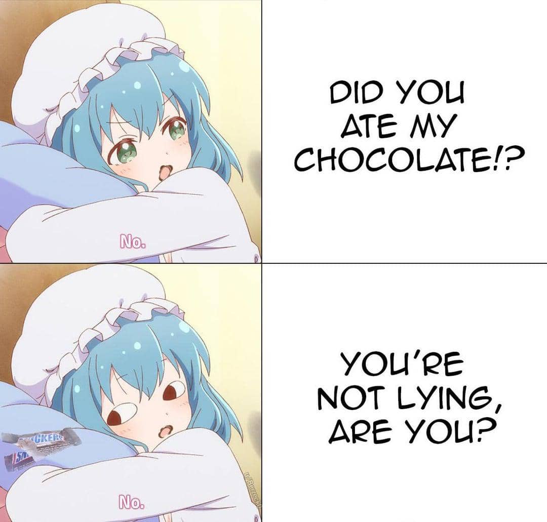 meme anime tentang pembohong