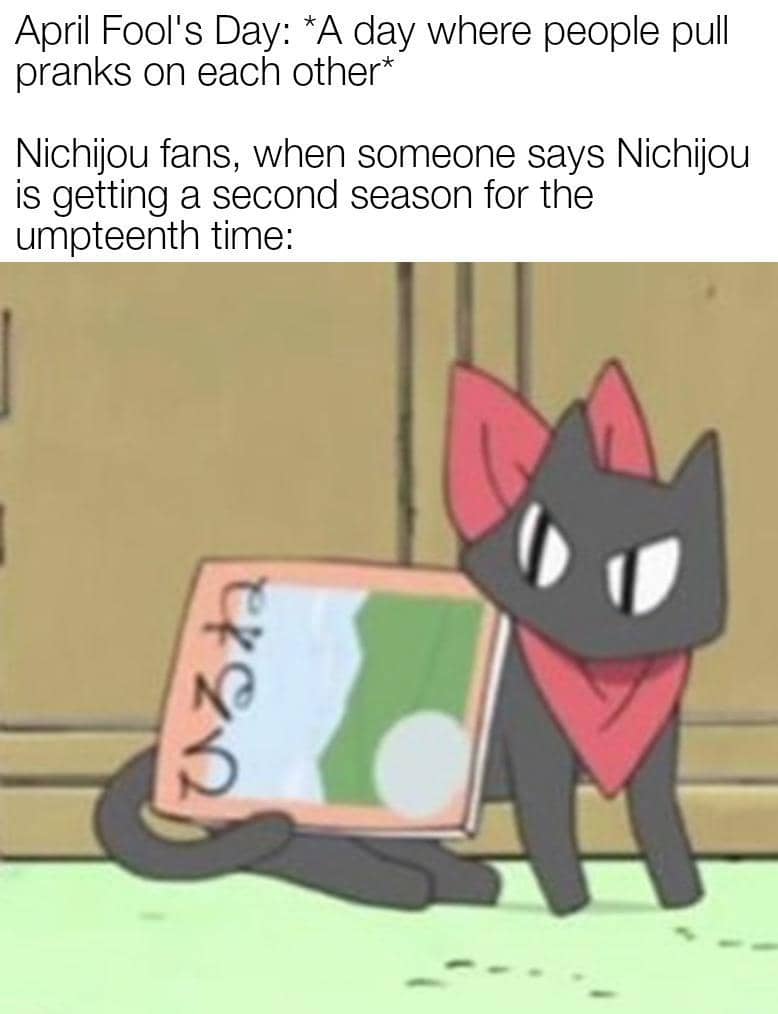 meme anime tentang April Mop