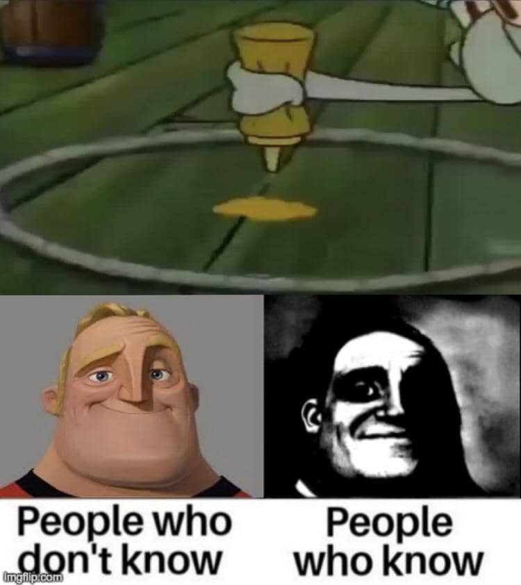 meme SpongeBob tentang April Mop