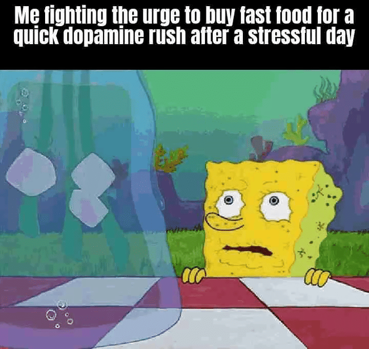 meme kartun tentang stres