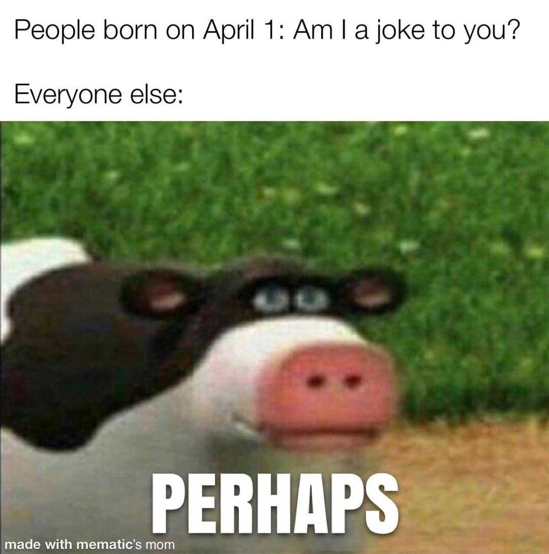 meme kartun tentang April Mop