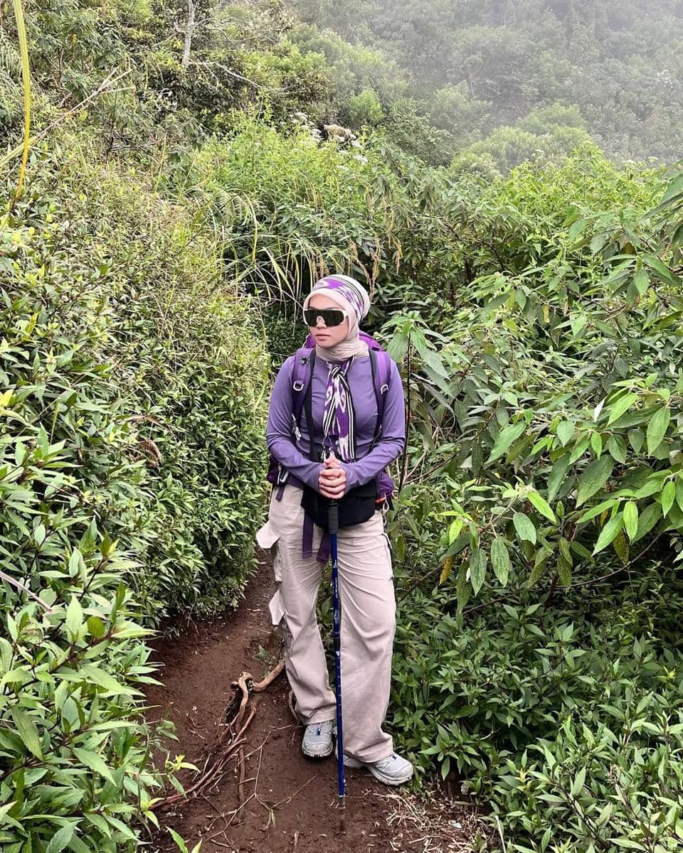 OOTD Naik Gunung ala Wulan