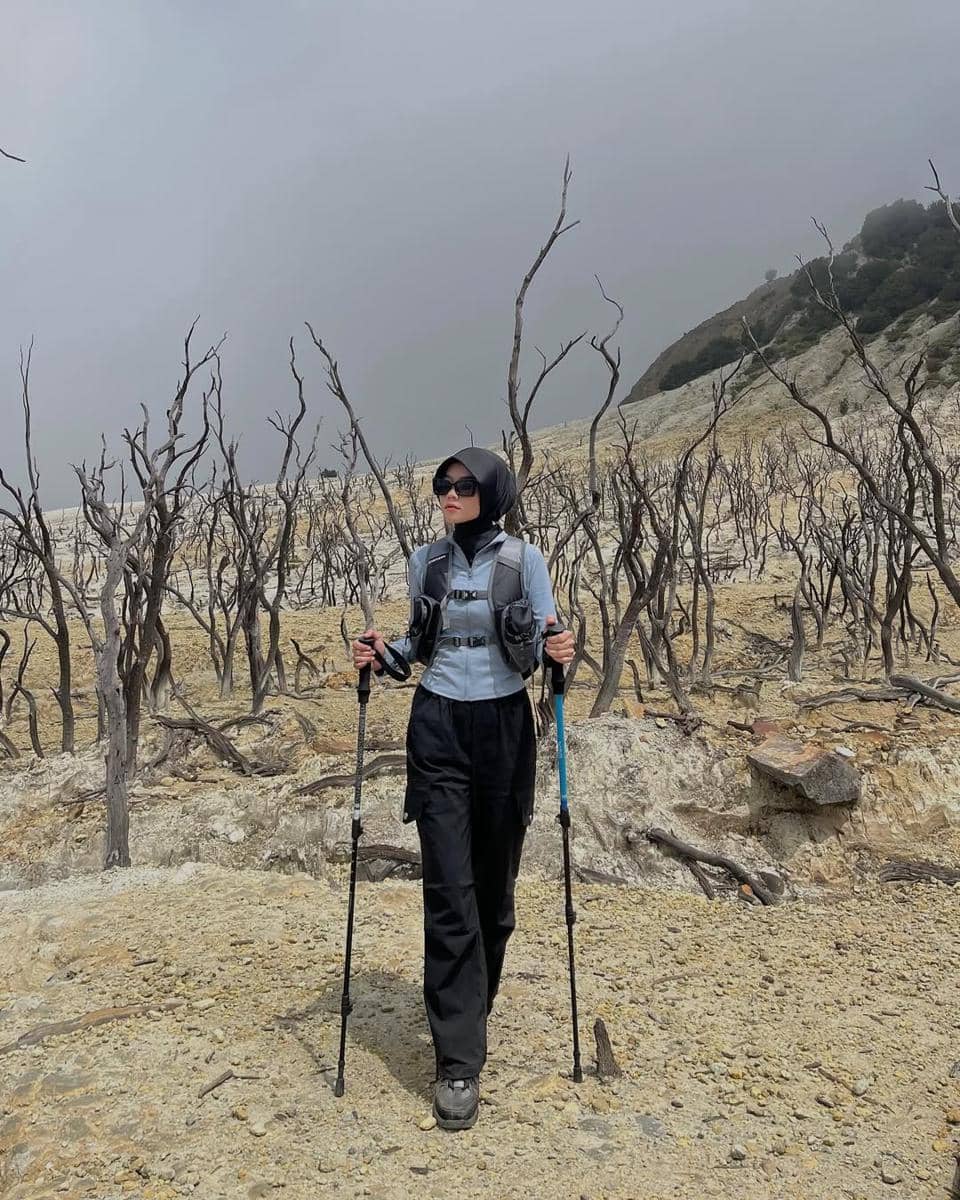 OOTD Naik Gunung ala Wulan