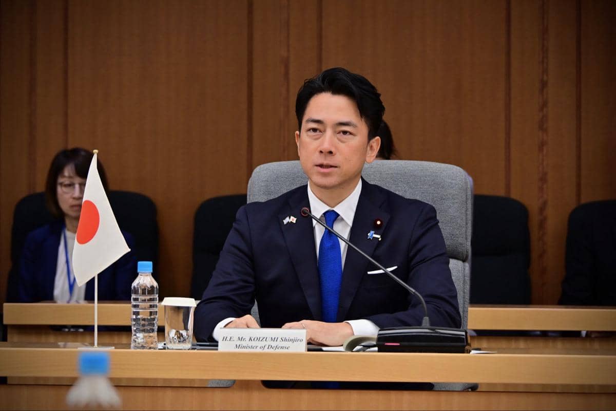 Menteri Pertahanan Jepang, Shinjiro Koizumi. (x.com/ModJapan_en)