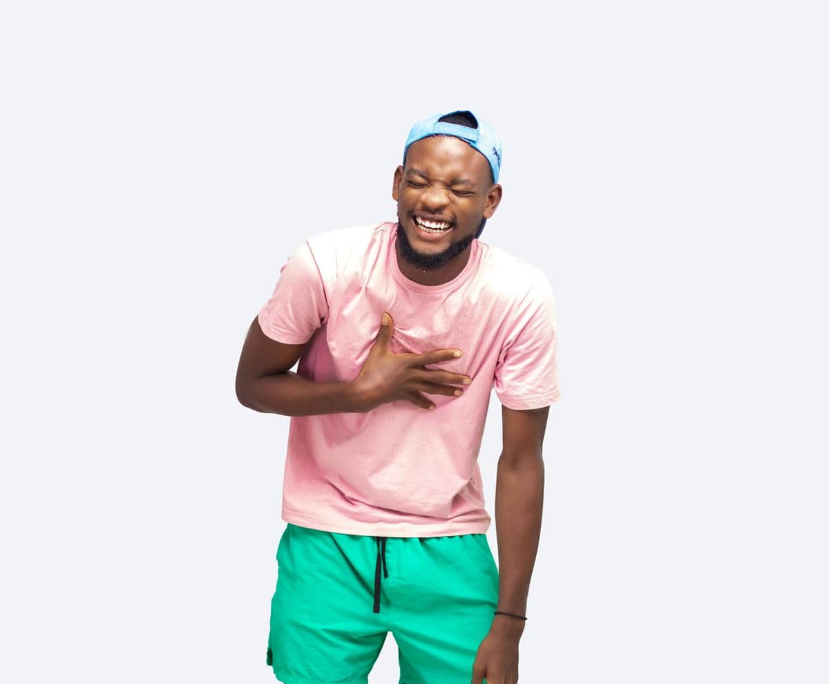 ilustrasi orang tertawa 