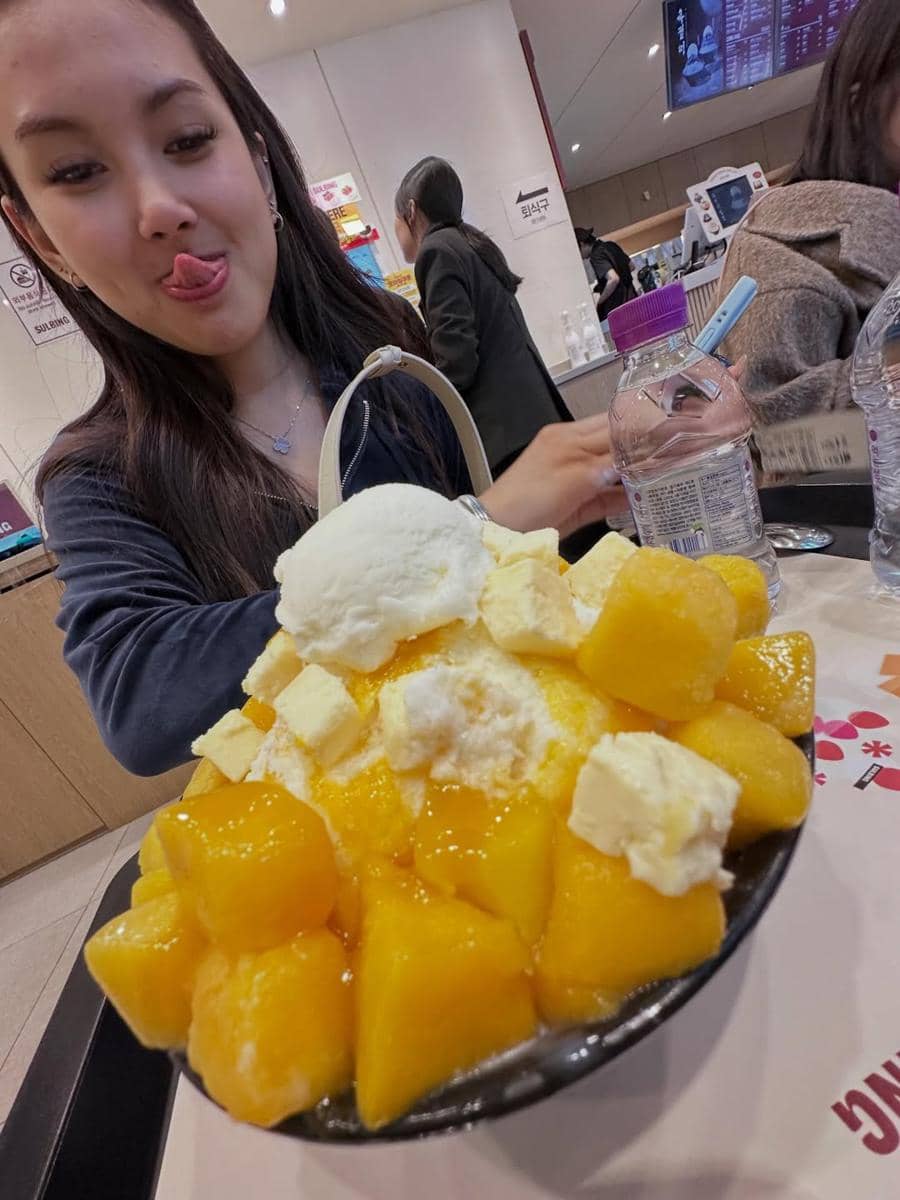 Tiara Andini jalan-jalan saat musim semi di Seoul